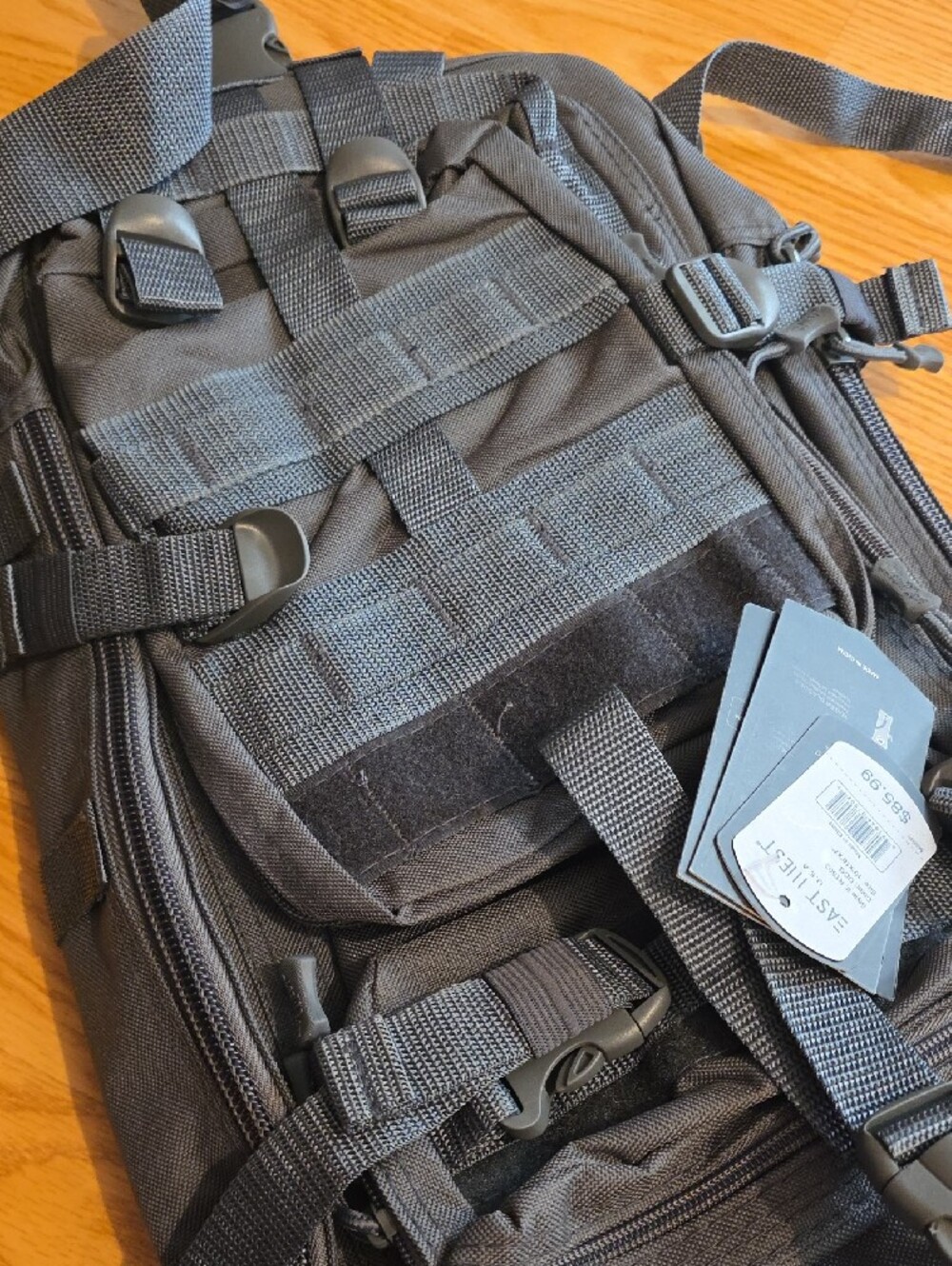 EAST WEST USA Gray Men's Tactical Backpack - Modular Everyday Carry - Picture 7 of 7